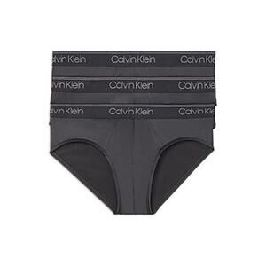 Calvin Klein Men's 3-Pack Microfiber Stretch Briefs Black Size XL 40-42